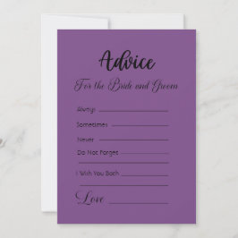 Convite Aconselhamento Para A Noiva E A Groom Mauve