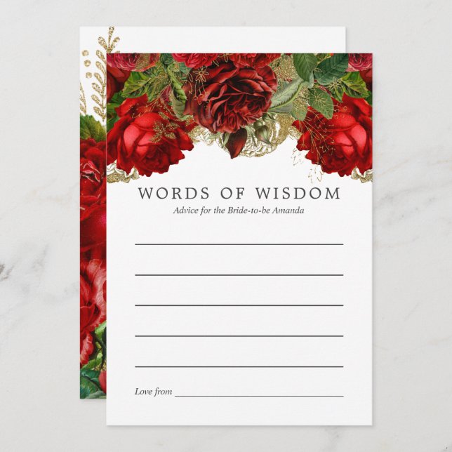 Convite Aconselhamento sobre Chás de panela de Borgonha Ve (Frente/Verso)