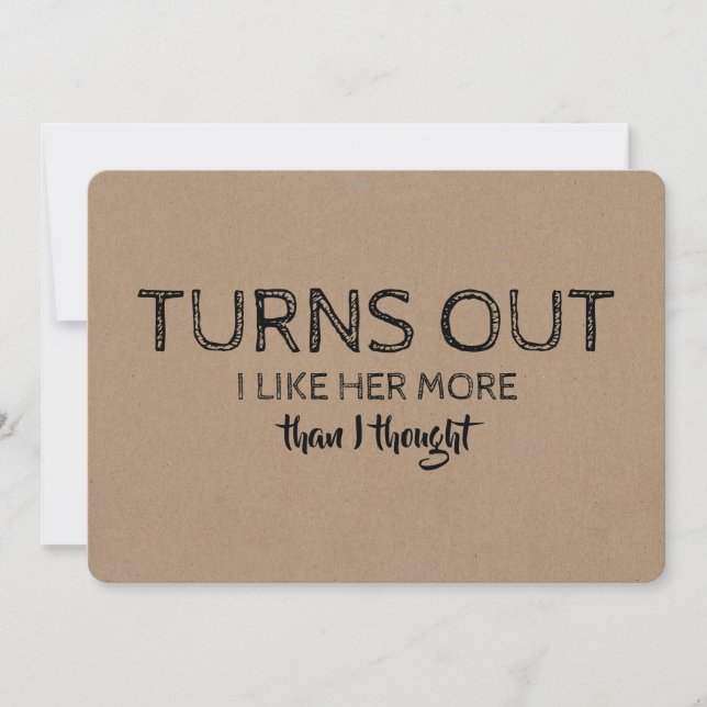 Convite Acontece Que A Proposta De Padrinho de casamento É (Frente)