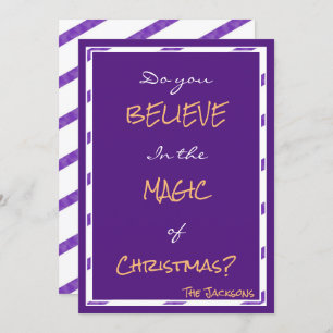 Convite Acredita na magia?