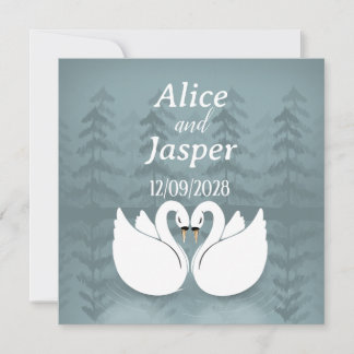 Convite Adesivo romântico e elegante