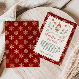 Convite Adeus da sua carta de elfo para uma garota