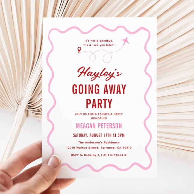 Convite Adeus Festa de Ir Embora (Criador carregado)