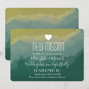 Convite Adiamento de Nova Missão da Floresta Mística Sem