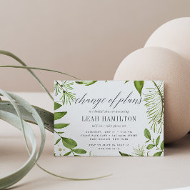 Convite Adiamento do Chá de panela Wild Meadow