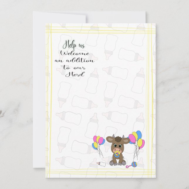 Convite adição de rebanho (Frente)