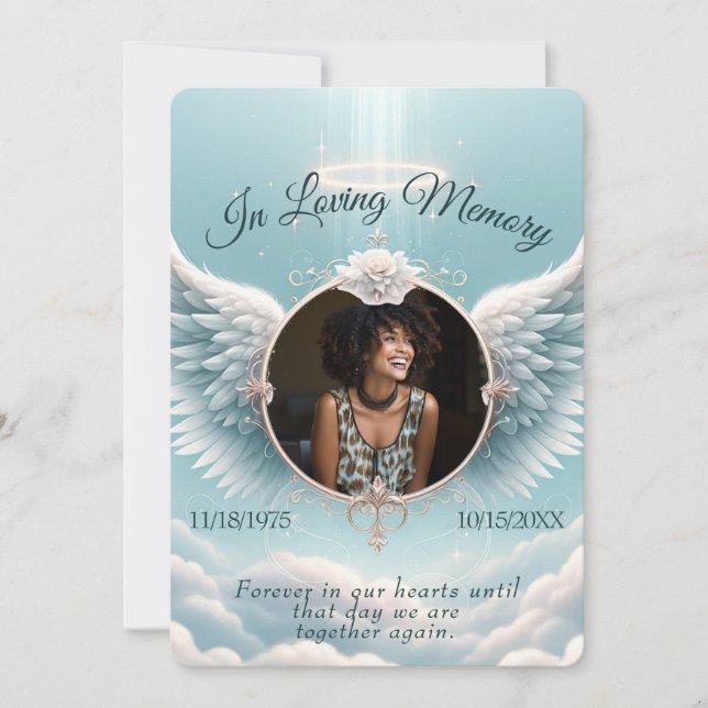 Convite Adicionar Foto Memorial Personalizado (Frente)