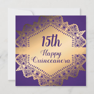 Convite Adicionar Idade Feliz Quinceanera