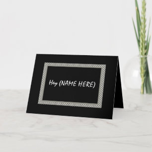 Convite ADICIONE NOME PERSONALIZADO - Seja Meu Padrinho -