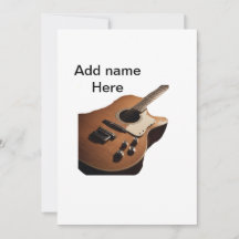 Adicione o nome do texto guitarra acústica castanh