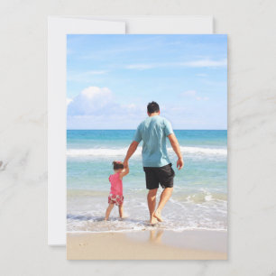 Convite Adicione sua própria foto e/ou texto