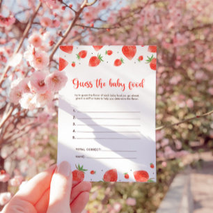 Convite Adivinha O Jogo Da Comida Do Bebê, Chá de fraldas 