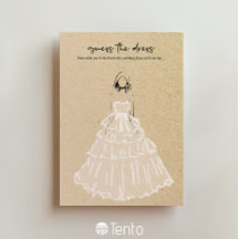 Adivinha O Vestido - Jogo Do Chá de panela