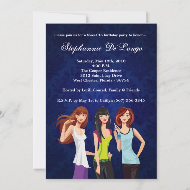 Convite Adolescentes Adolescentes Adolescentes Adolescente (Frente)