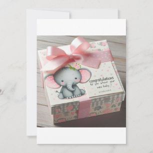 Convite "Adorable Chá de fraldas Gift Set - Newborn Essent