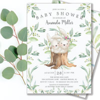 Adorável Chá de fraldas do Bunny Bunny Mãe