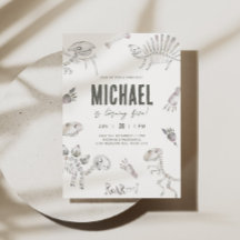 Adorável Dino Dig Birthday