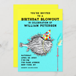 Convite Adulto Engraçado Aniversário