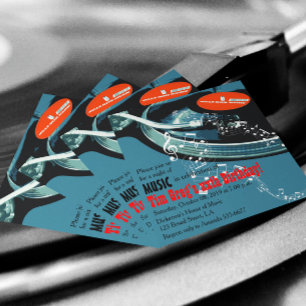 Convite Adultos - Festa de aniversário