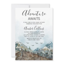 Adventure Aguarda Chá de fraldas