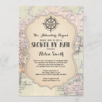 Adventure Chá de fraldas por Mail Map Viagem World