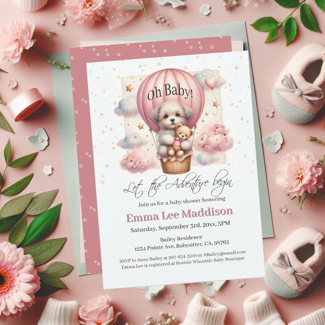 Convite Adventure começa a colocar água no balão de ar que (Criador carregado)