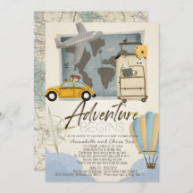 Adventure inicia o Viagem Map Chá de fraldas por e