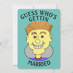 CONVITE ADVINHE QUEM VAI CASAR - 