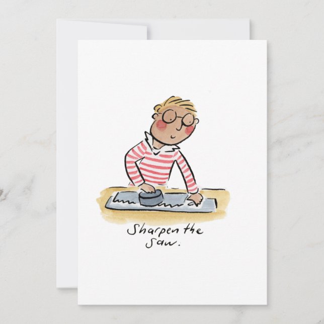 Convite Afiar a serra (Frente)