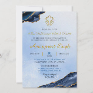 Convite Ágata Marinho Sri Sukhmani Sahib Path 18º Aniversá