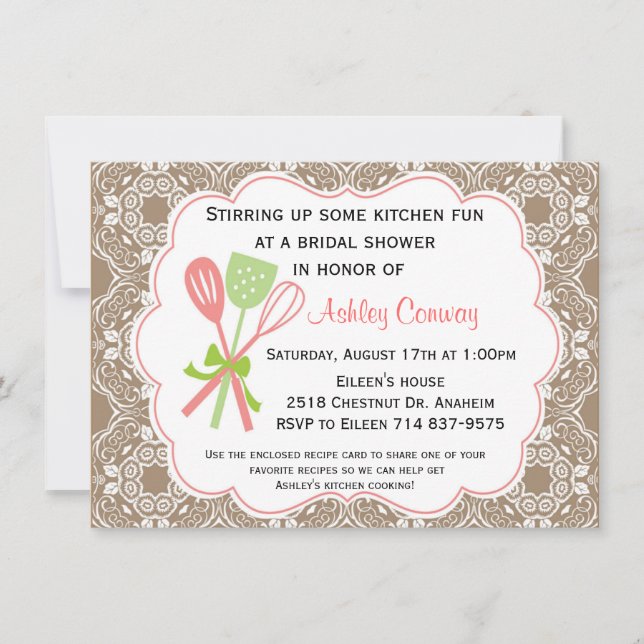 Convite Agitando acima o divertimento (Frente)