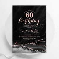 Ágora Dourada, Rosa, preto Marble 60º aniversário