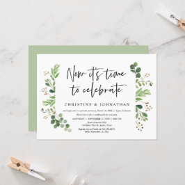 Convite Agora é hora de celebrar, Casamento às Escuras