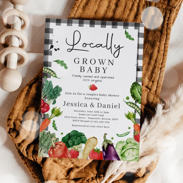 Convite Agricultores Comercializam Chá de fraldas De Bebê  (Criador carregado)