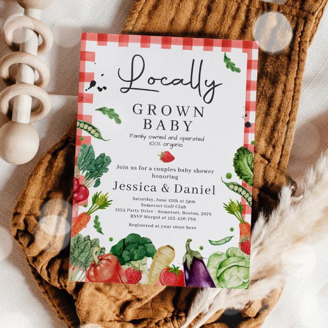 Convite Agricultores Comercializam Chá de fraldas De Bebê  (Criador carregado)