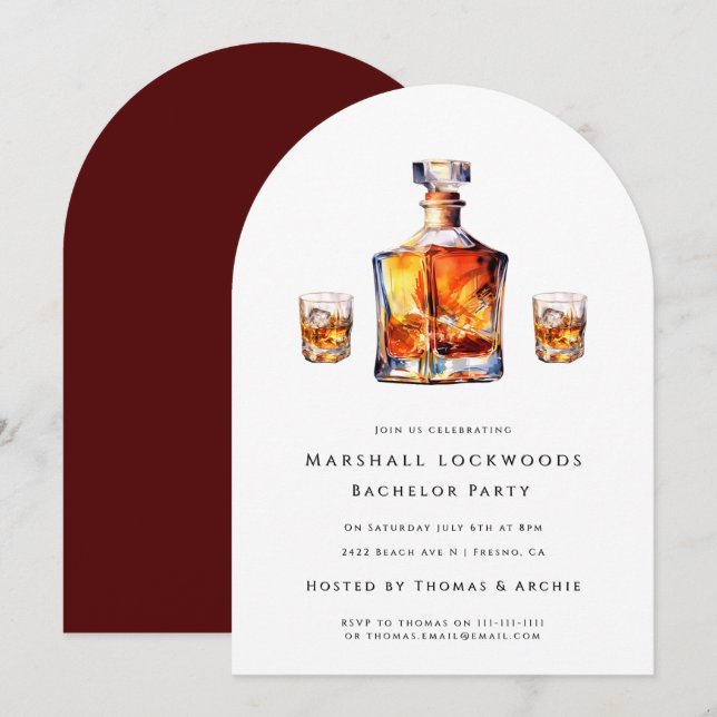 Convite Agrupamento para ser solteiro ou convidado de fest (Frente/Verso)