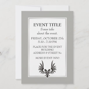 Convite Águia com duas cabeças