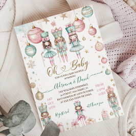Convite Ah Bebê Inverno Natal Chá de Bebê