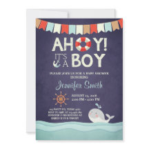 Ahoy, é um Chá de Meninos, náutico oceânico