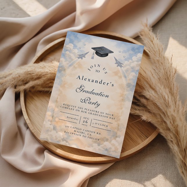 Convite Air Force Academy Graduation (Criador carregado)