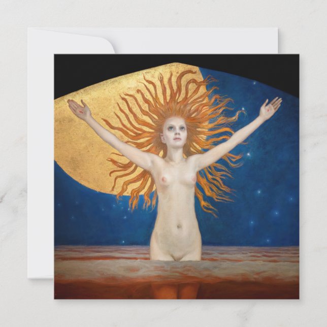 Convite Akseli Gallen-Kallela - Ad Astra (Frente)