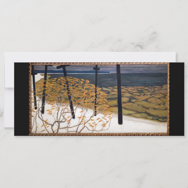 Convite Akseli Gallen-Kallela - outono (Frente)