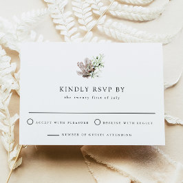 Convite ALANA Tropical Ocean Coral Jelly Fish Beach RSVP