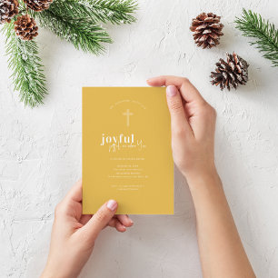 Convite Alegre Nós Te Adoramos   Festa de Natal