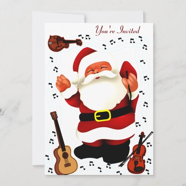 Convite Alegria de Natal_ (Frente)