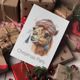 Convite Alegria de Natal do Deserto, personalizada