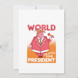 Convite Alegria Para O Mundo Trump Papai Noel Ano Novo Cri
