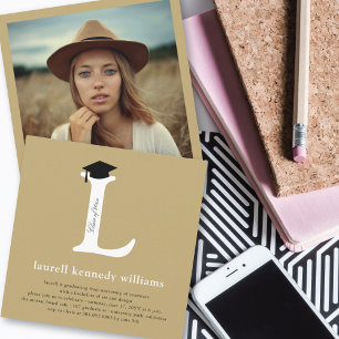 Convite Alfabeto Clássico Monograma L Foto Festa de Format