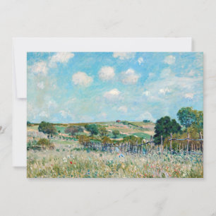 Convite Alfred Sisley - O Prado