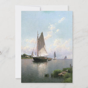 Convite Alfred Thompson Bricher - Ponto Azul, Ilha Longa